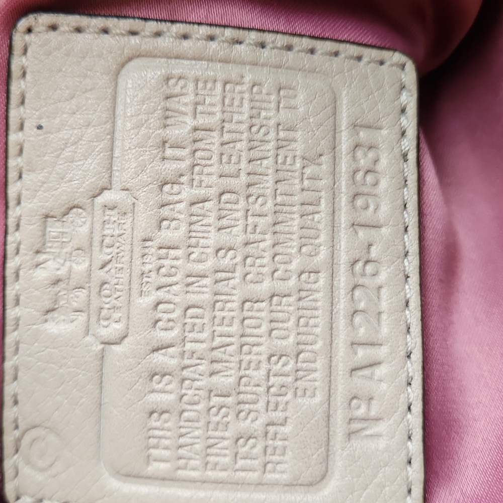 Coach Madison Embossed Python Leather Shoulder Bag - image 5